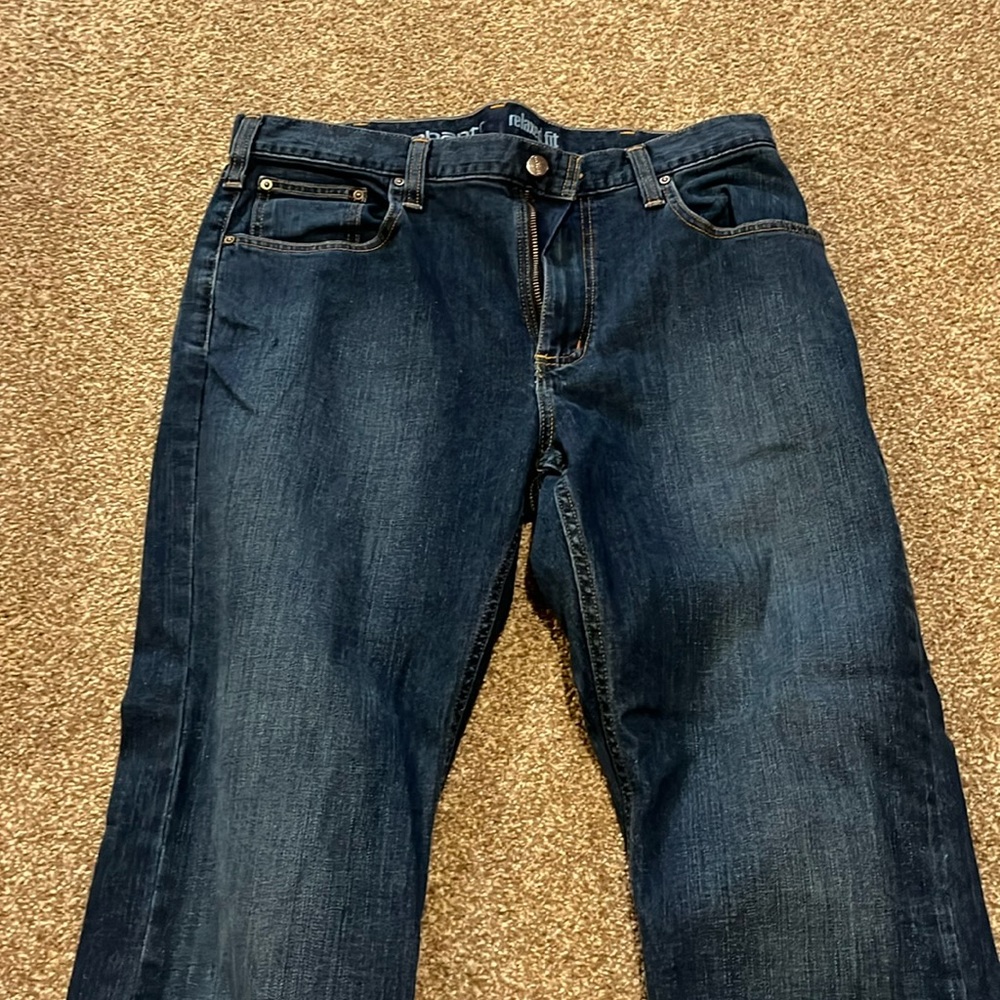 Carhartt relaxed fit jeans 34x34